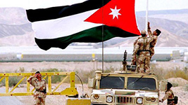 إشتباكات بين الجيشين الاردني و السوري